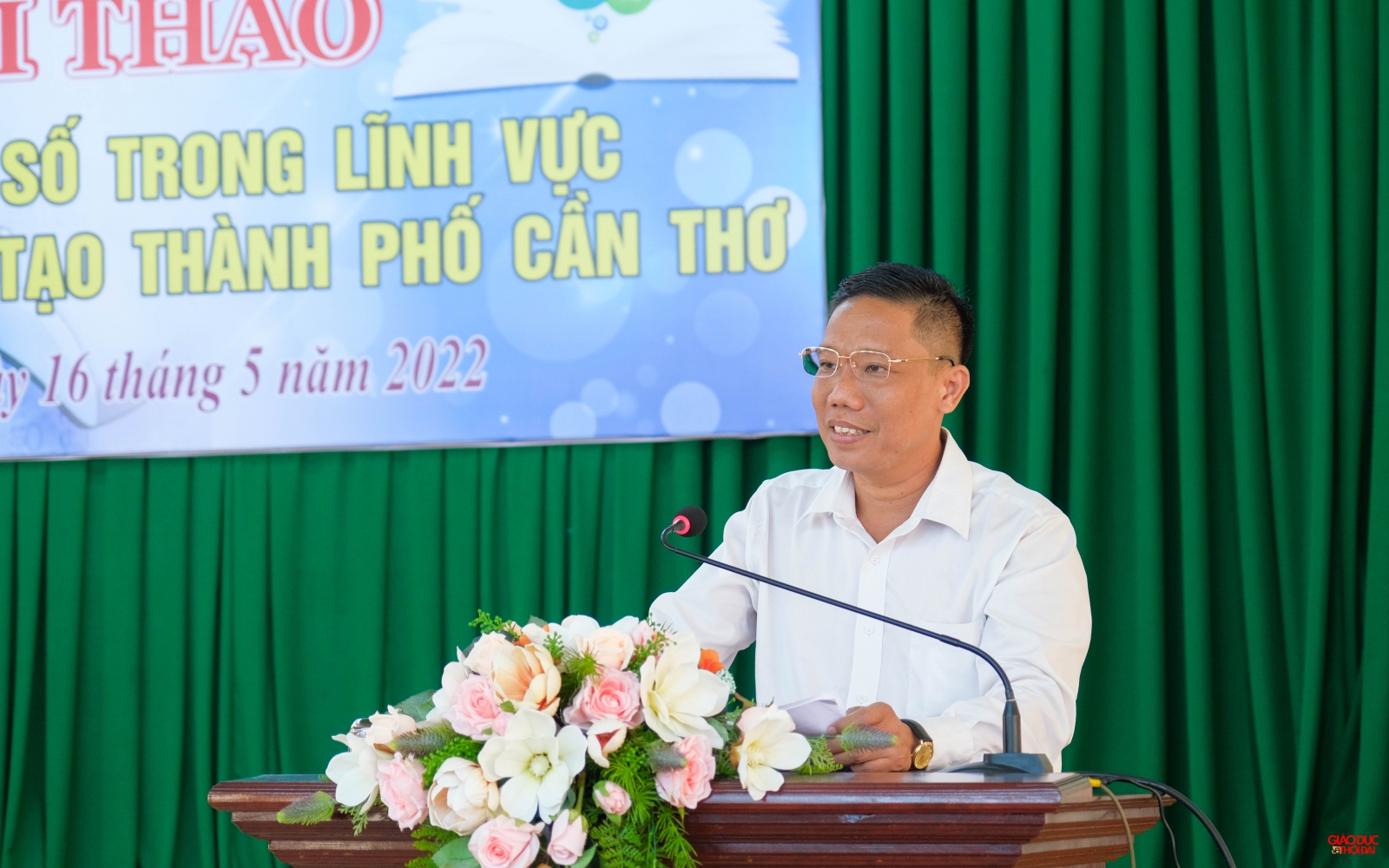 Ông Nguyễn Thực Hiện, Phó Chủ tịch UBND TP Cần Thơ phát biểu chỉ đạo tại hội nghị.